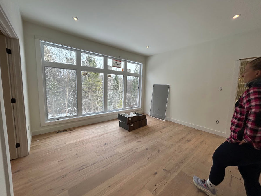 Pièce mise en valeur par Au bercail Home Staging