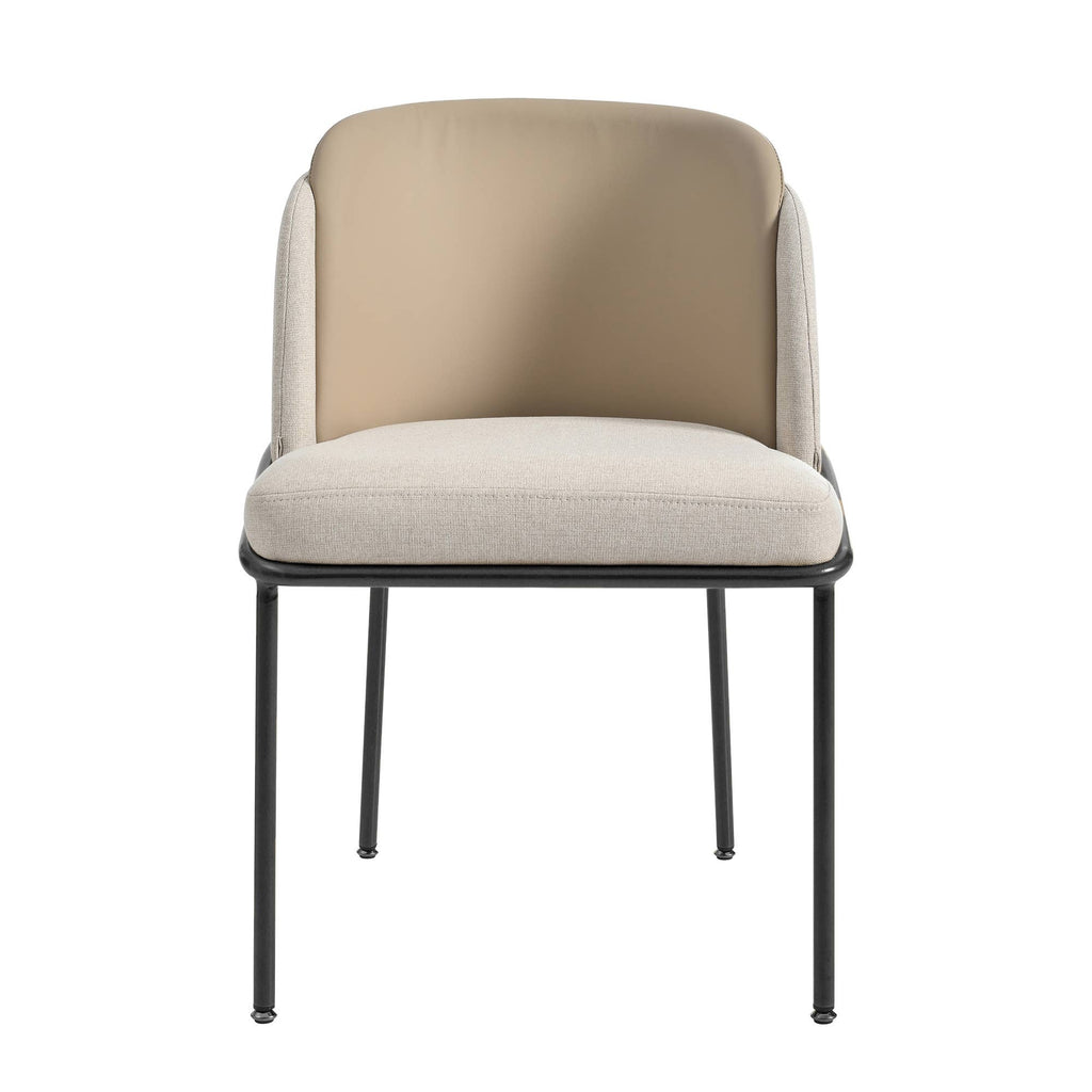Ensemble de 6 chaises de salle à manger — Beige